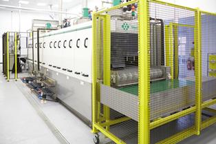 The washline for the waste containers ensures they are clean for resuse